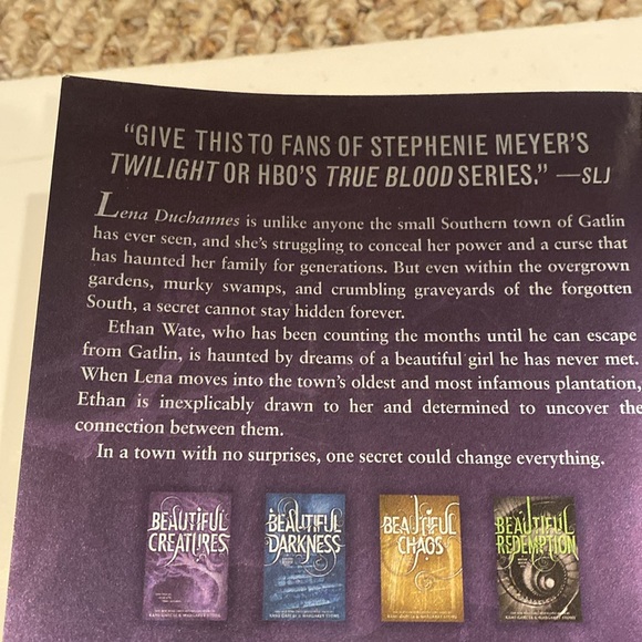 NWT Set of 4 “Beautiful Creatures” Novels - Picture 6 of 9